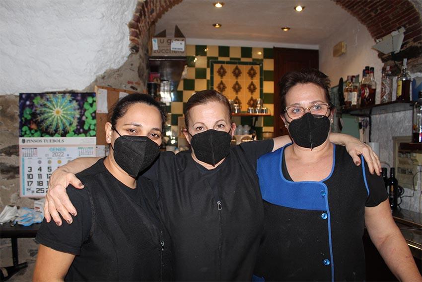 A Can Cassoletes d’Espolla, sempre amb tots el detalls molt ben cuidats