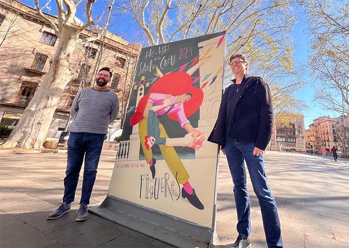 Figueres presenta el cartell de Santa Creu 2024 Figueres presenta el cartell de Santa Creu 2024