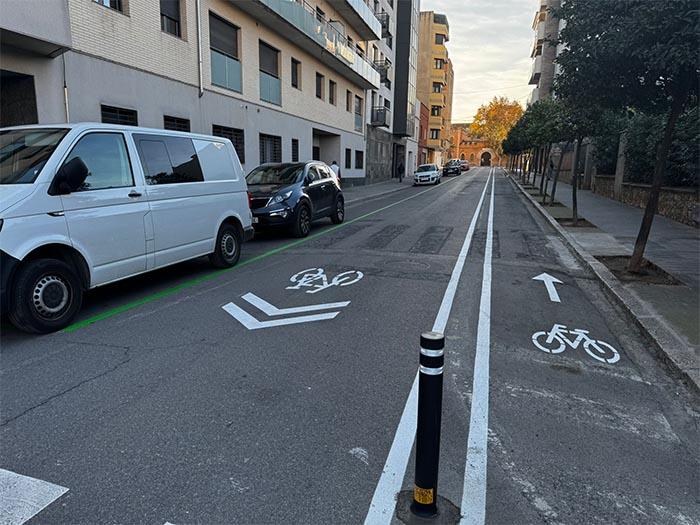 Figueres afronta la recta final de les obres d’ampliació del carril bici Figueres afronta la recta final de les obres d’ampliació del carril bici