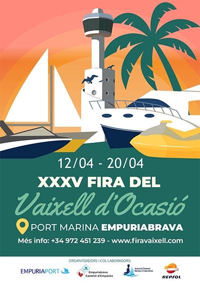 XXXV Fira del Vaixell d'Ocasió del 12 al 20 d'abril al Port d'Empuriabrava