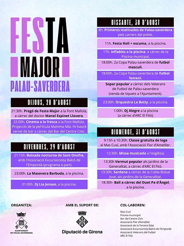 Festa Major Palau Saverdera