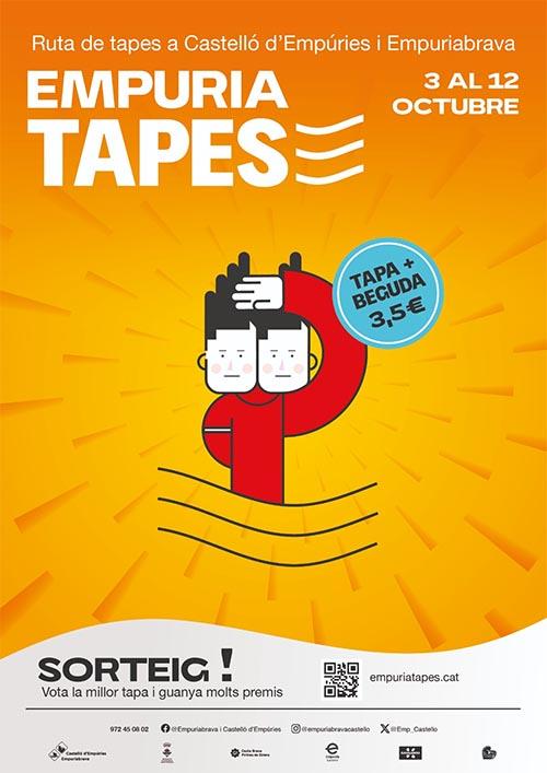 EmpuriaTapes 2025 del 3 al 12 d'octubre Ruta de tapes a Castelló d'Empúries i Empuriabrava