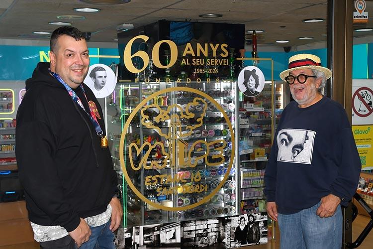 Xavier Jiménez: “Som el número 1 de Girona en vàpers i shishes” Xavier Jiménez