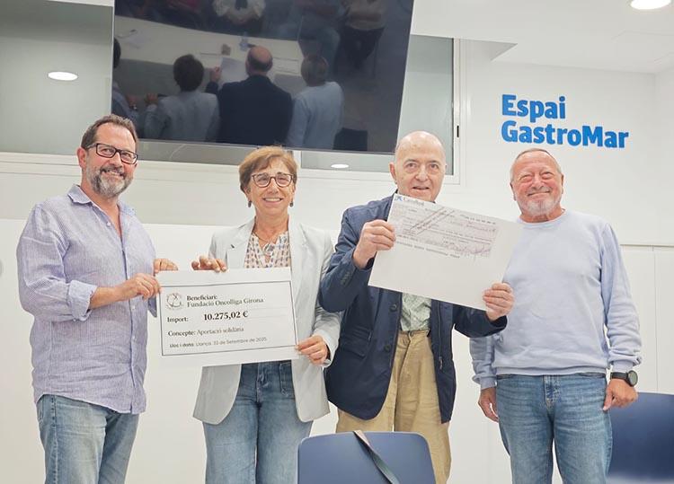 Joan Carles Subirats: “Volem que Oncolliga Llançà sigui un referent de suport i recolzament a la Mar d’Amunt” Joan Carles Subirats