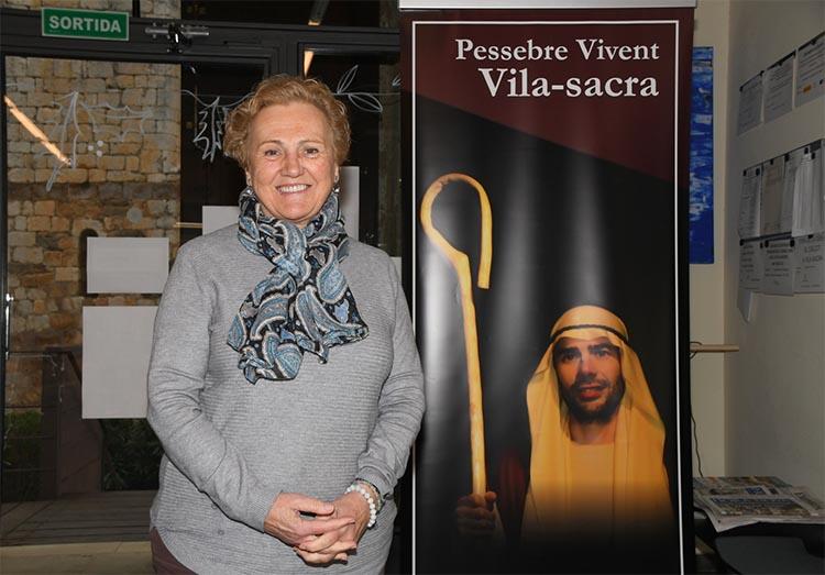 Maria Corbairan: “Us convidem al Pessebre Vivent que us hem preparat amb moltes ganes i la participació de 130 voluntaris i organitzadors” Maria Corbairan