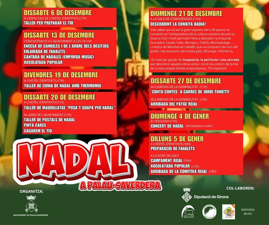 Nadal a Palau Saverdera