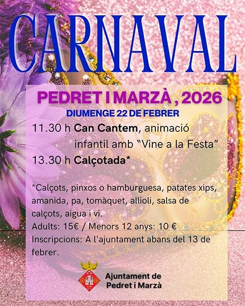 Carnaval a Pedret i Marzà
