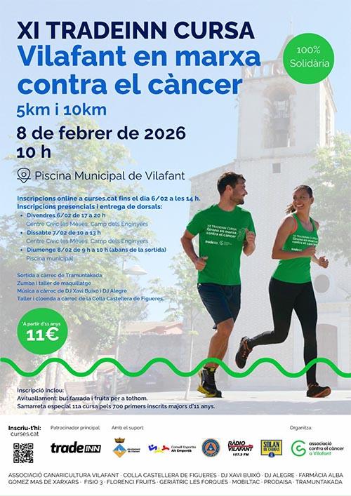 XI Tradeinn Cursa Vilafant en marxa contra el càncer