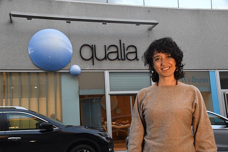 Míriam Monteys: “Qualia treballa pel benestar integral de les persones, tractant el vessant físic, psíquic, emocional i energètic” Míriam Monteys