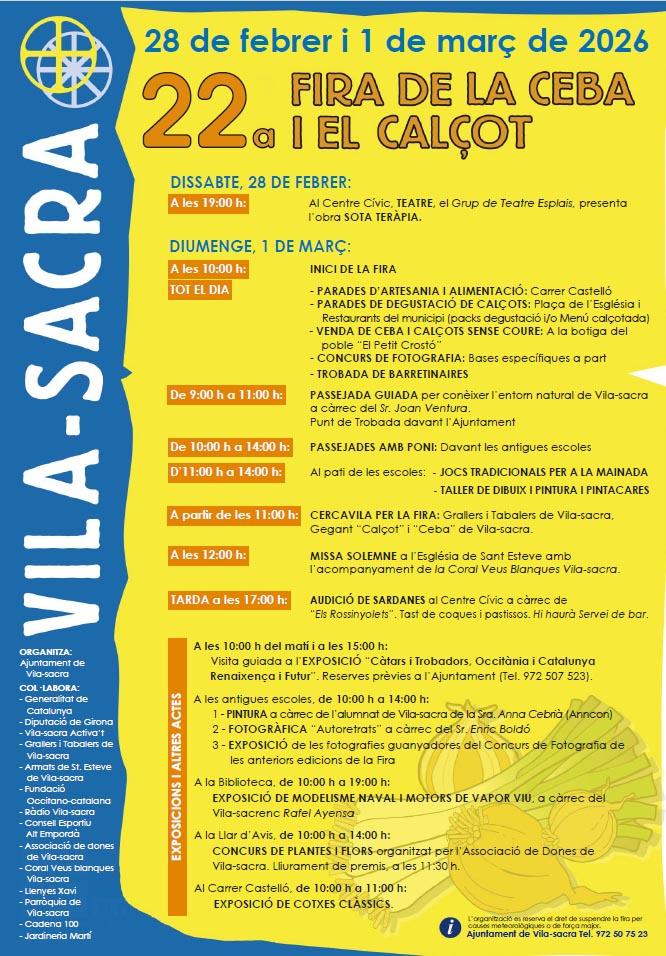 22a Fira de la Ceba i el Calçot de Vila-sacra
