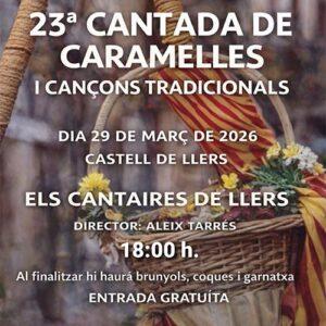 23a Cantada de Caramelles i cançons tradicionals a Llers