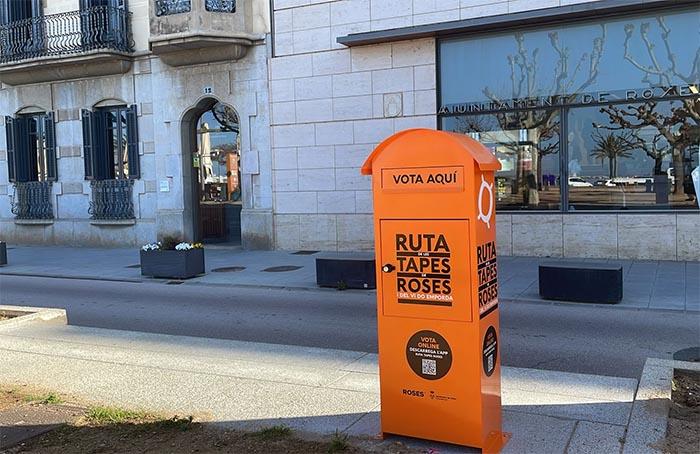 Instal·lades les bústies de la Ruta de les Tapes per dipositar les votacions a Millor Tapa 2026 Instal·lades les bústies de la Ruta de les Tapes per dipositar les votacions a Millor Tapa 2026