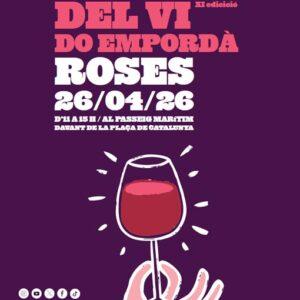 Mostra del Vi de l'Empordà 26/04/26 d'11h a 15h Passeig Marítim