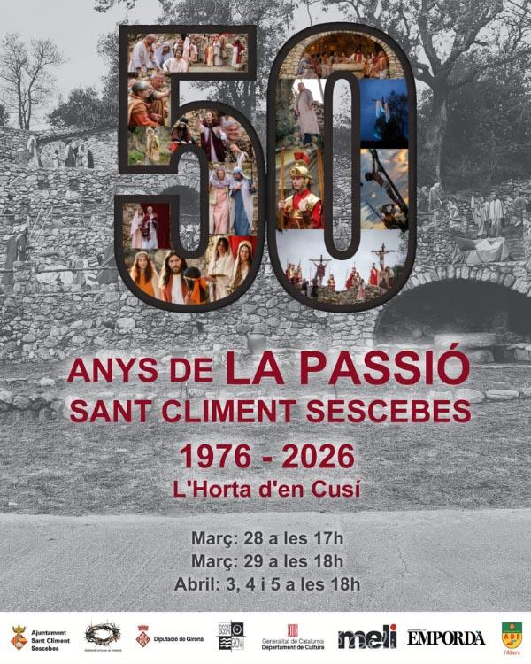 50 anys de La Passió de Sant Climent Sescebes