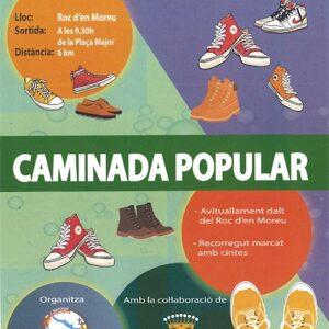 Caminada Popular a Darnius Dissabte 4 d'abril 2026 Sortida a les 9.30h