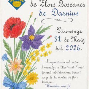 47ena Mostra de Flors Boscanes Darnius Diumenge 31 de maig 2026