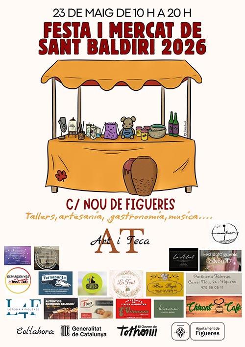 Festa i mercat de Sant Baldiri 2026