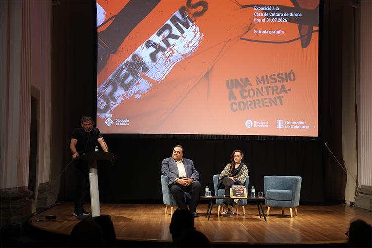 Open Arms inaugura a la Casa de Cultura de la Diputació de Girona l’exposició “Open Arms. Una missió a contracorrent” Open Arms inaugura a la Casa de Cultura de la Diputació de Girona l'exposició «Open Arms. Una missió a contracorrent»