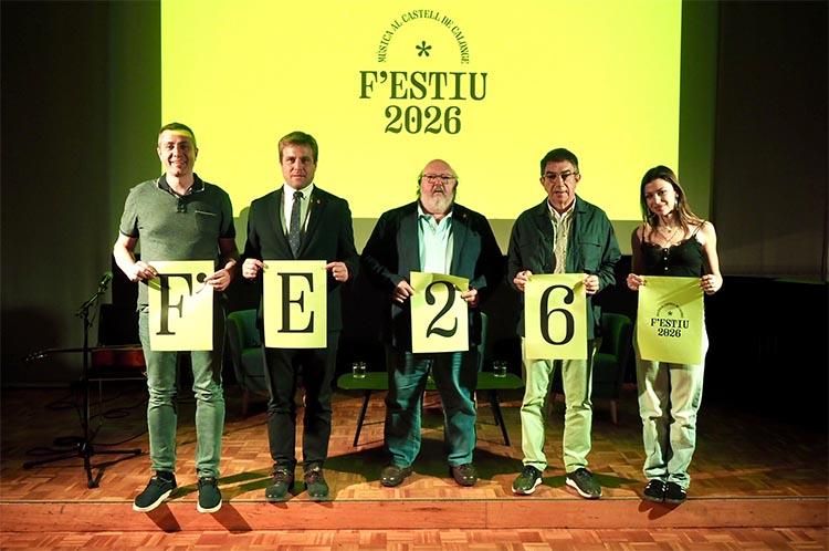 Els Amics de les Arts, Judit Neddermann, amb la GIO Symphonia, i La Ludwig Band encapçalen el cartell del F’Estiu 2026 Els Amics de les Arts, Judit Neddermann, amb la GIO Symphonia, i La Ludwig Band encapçalen el cartell del F'Estiu 2026