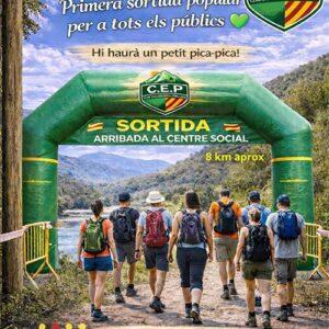 Primera sortida popular oberta a tots els públics - Diumenge 17 de maig - 9:30 h - Sortida des del Centre Social