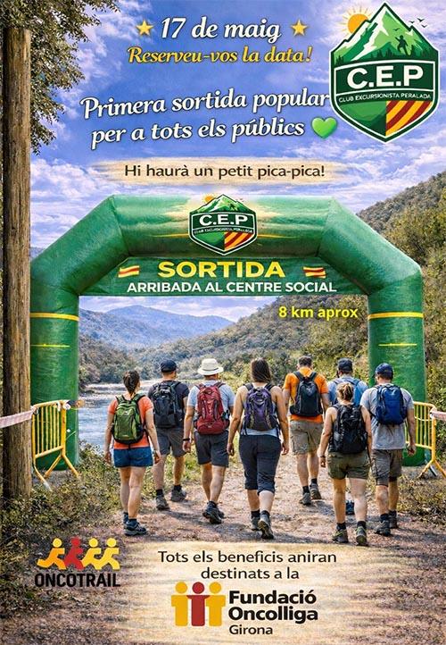 Primera sortida popular oberta a tots els públics - Diumenge 17 de maig - 9:30 h - Sortida des del Centre Social