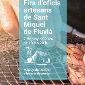18a Fira d'Oficis Artesans de Sant Miquel de Fluvià 7 de juny 2026 | 10h a 20h