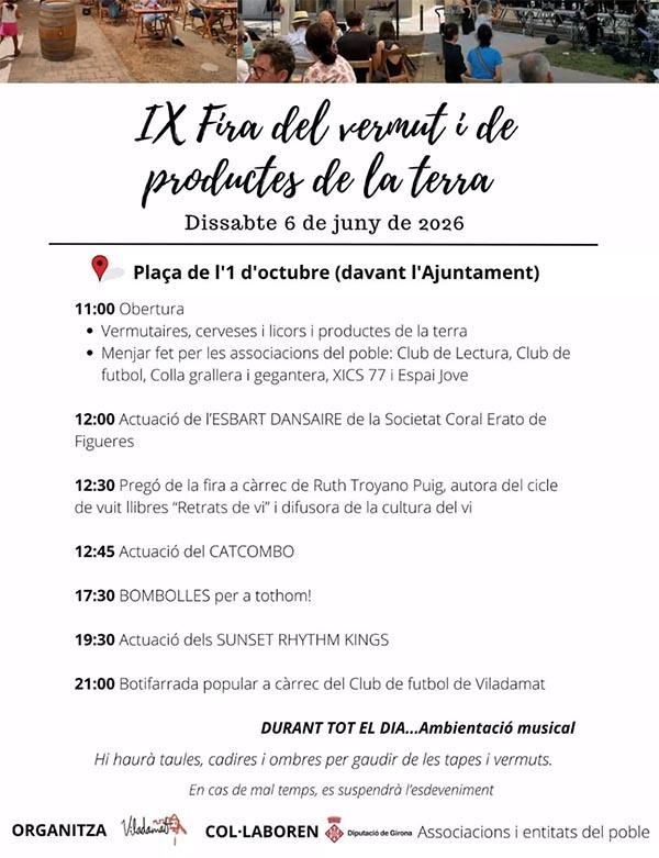 IX FIRA DEL VERMUT I DE PRODUCTES DE LA TERRA