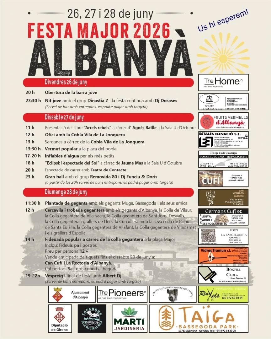 Festa Major Albanyà