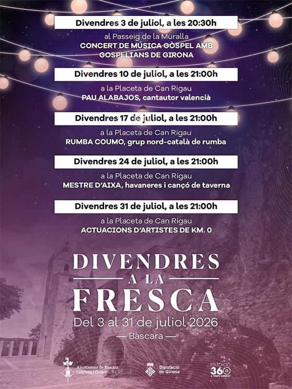 Divendres a la Fresca