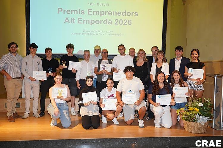 Els Premis Emprenedors de l’Alt Empordà consoliden l’aposta pel talent jove i la innovació amb 47 candidatures Premis Emprenedors de l’Alt Empordà