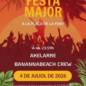FESTA MAJOR DE LA VALL DE SANTA CREU