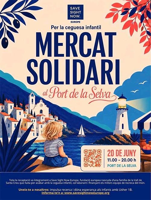Mercat Solidari El Port de la Selva Per la ceguesa infantil