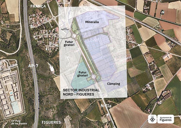 Figueres avança amb el desenvolupament del sector industrial nord de la ciutat Figueres avança amb el desenvolupament del sector industrial nord de la ciutat