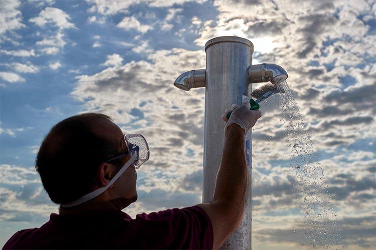 Dipsalut activa aquest estiu el programa de control de dutxes i sorres a vuitanta-una platges de la Costa Brava Dipsalut activa aquest estiu el programa de control de dutxes i sorres a vuitanta-una platges de la Costa Brava