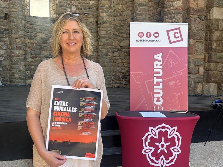 Cinema, música i patrimoni, protagonistes del nou cicle «Entre Muralles» per a les nits de juliol a Roses nou cicle "Entre Muralles" per a les nits de juliol a Roses