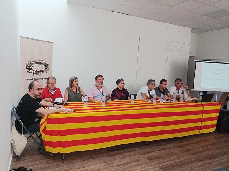 Sant Climent Sescebes reuneix les Passions de Catalunya en la seva Assemblea General i renova la confiança en Jordi Carapuig Sant Climent Sescebes reuneix les Passions de Catalunya