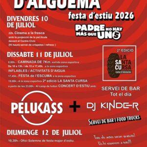 Festa Major d'estiu a Santa Llogaia d'Àlguema 10, 11 i 12 de juliol 2026