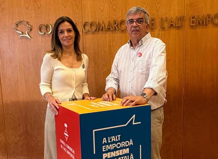 El Consell impulsa la campanya «A l’Alt Empordà parlem en català» El Consell impulsa la campanya "A l'Alt Empordà parlem en català"