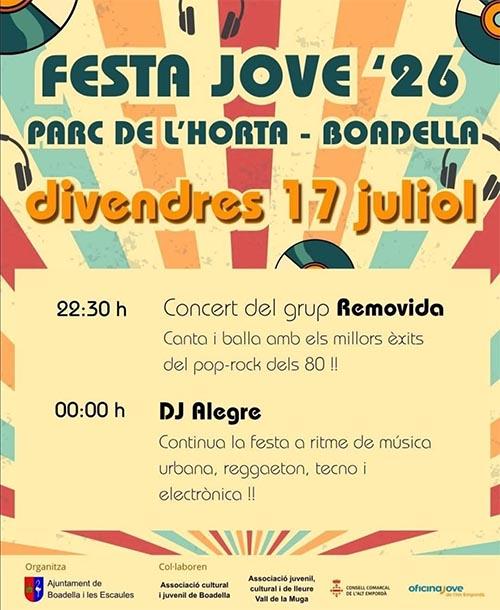 Festa Jove a Boadella Parc de l'Horta