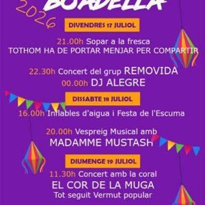 Festa Major d'estiu a Boadella