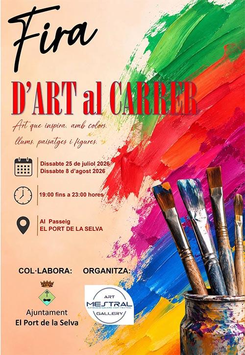 Fira d’art al carrer