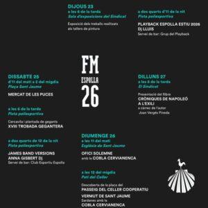 Festa Major Espolla del 22 al 27 de juliol