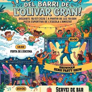 Festa d'estiu del barri Olivar Gran
