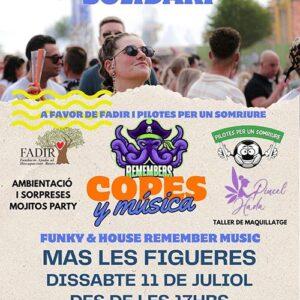 Tardeo Solidari a Roses A favor de Fadir i Pilotes per un somriure Dissabte 11 de juliol A Mas Les Figueres Des de les 17h