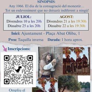 Teatre al carrer Sant Miquel de Fluvià