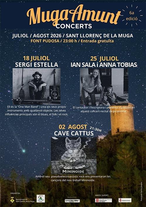 6a edició de Muga Amunt Concerts 2026