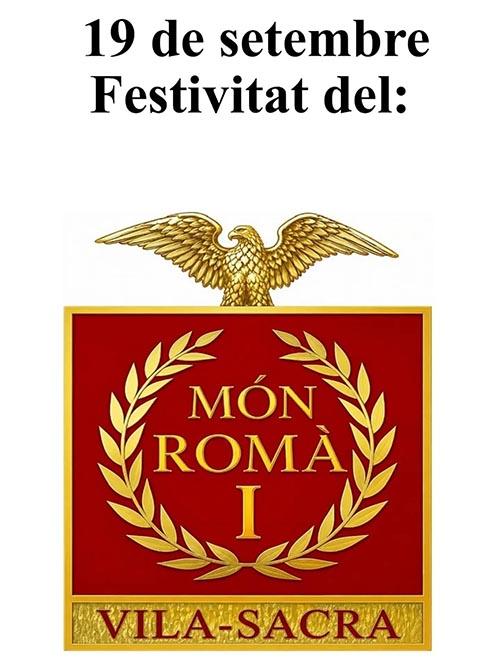 Primer Món Romà de Vila-sacra 19 de setembre 2026