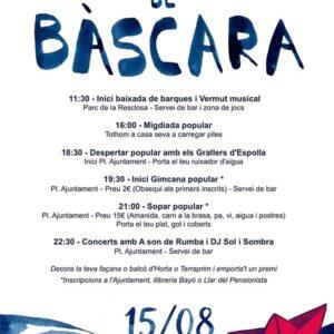 Festa d'Estiu Bàscara 15 d'agost 2026