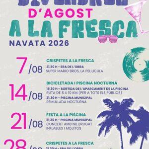 Divendres d'agost a la fresca Navata 2026