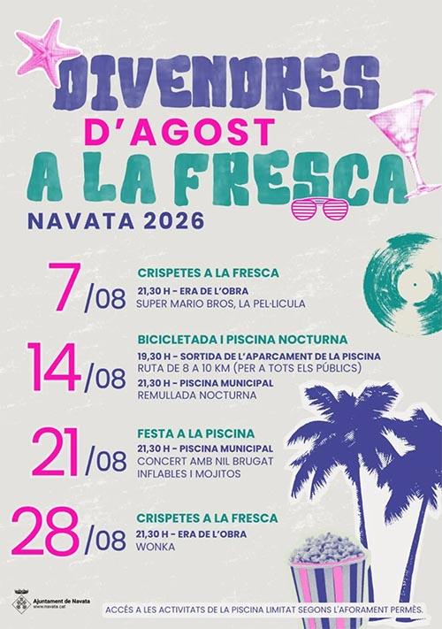 Divendres d'agost a la fresca Navata 2026